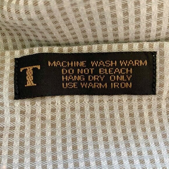 Robert Talbott Long Sleeve Button Down Shirt Men's Large - Picture 9 of 9